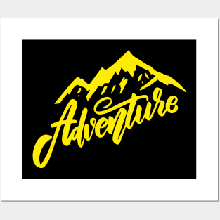 The Adventure Begins Posters and Art